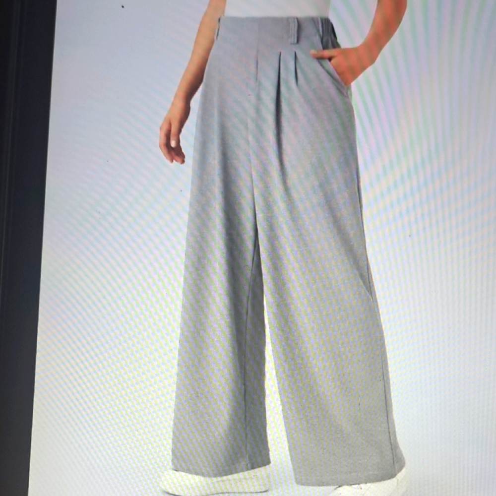 SMALL   HALARA FLEX WIDE LEG WAFFLE PANTS